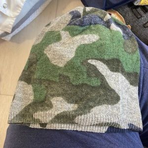 Autumn Cashmere camouflage hat